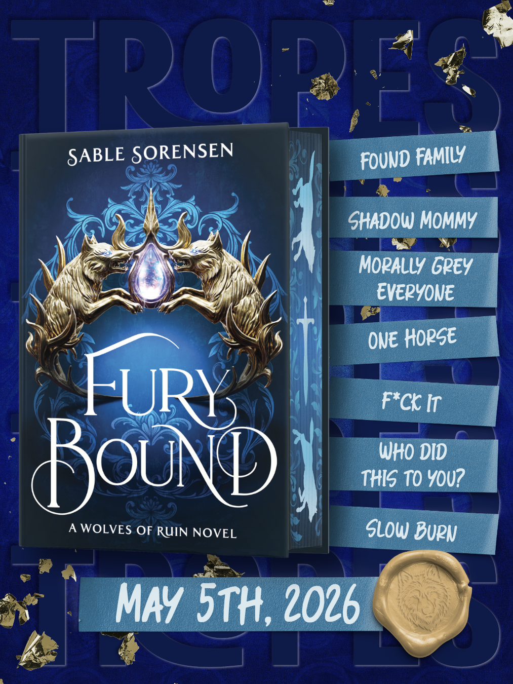 PRE-ORDER: Fury Bound by Sable Soreson