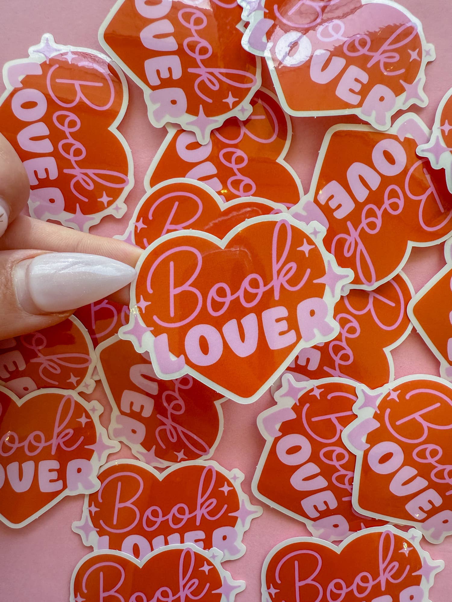 Book Lover Vinyl Sticker