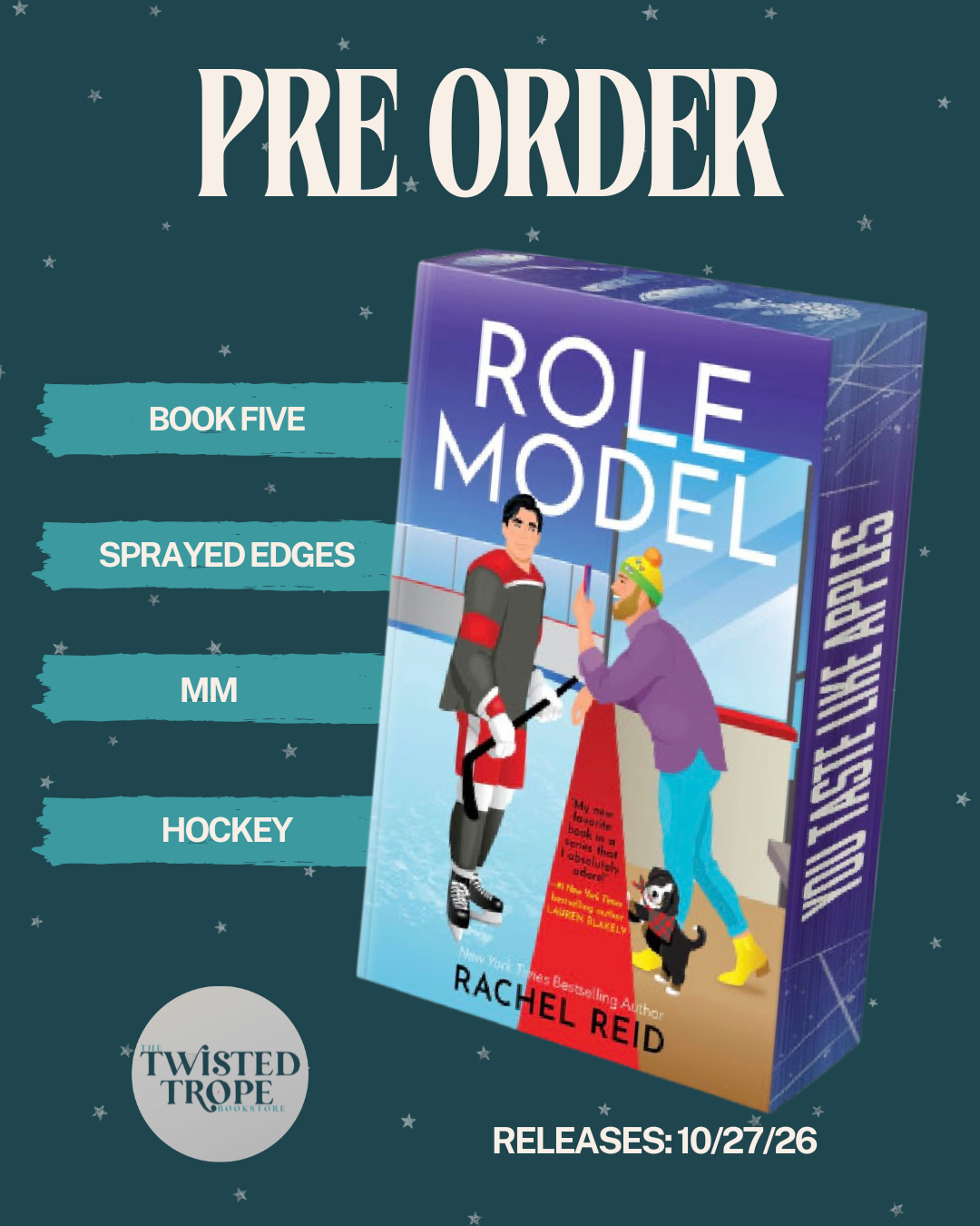 PRE-ORDER: Role Model Deluxe Edition by Rachel Reid