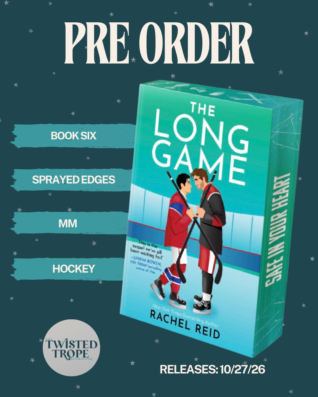 PRE-ORDER: The Long Game Deluxe Edition by Rachel Reid